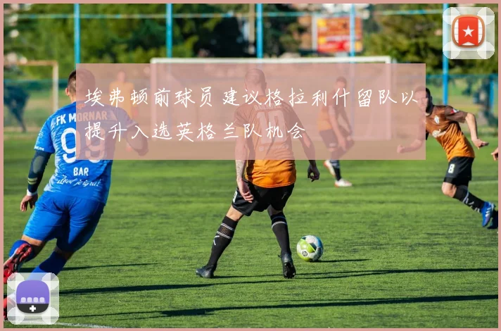 埃弗顿前球员建议格拉利什留队以提升入选英格兰队机会
